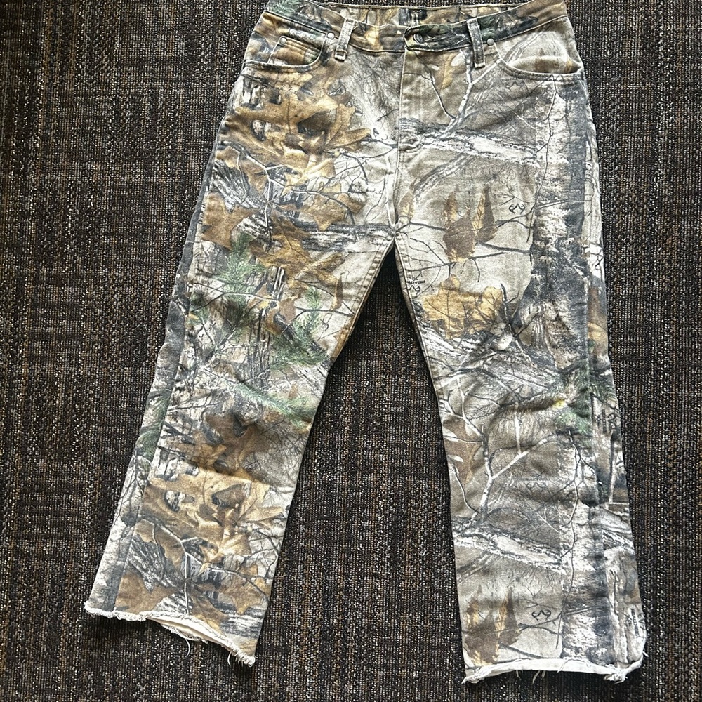 Camo wrangler pants
